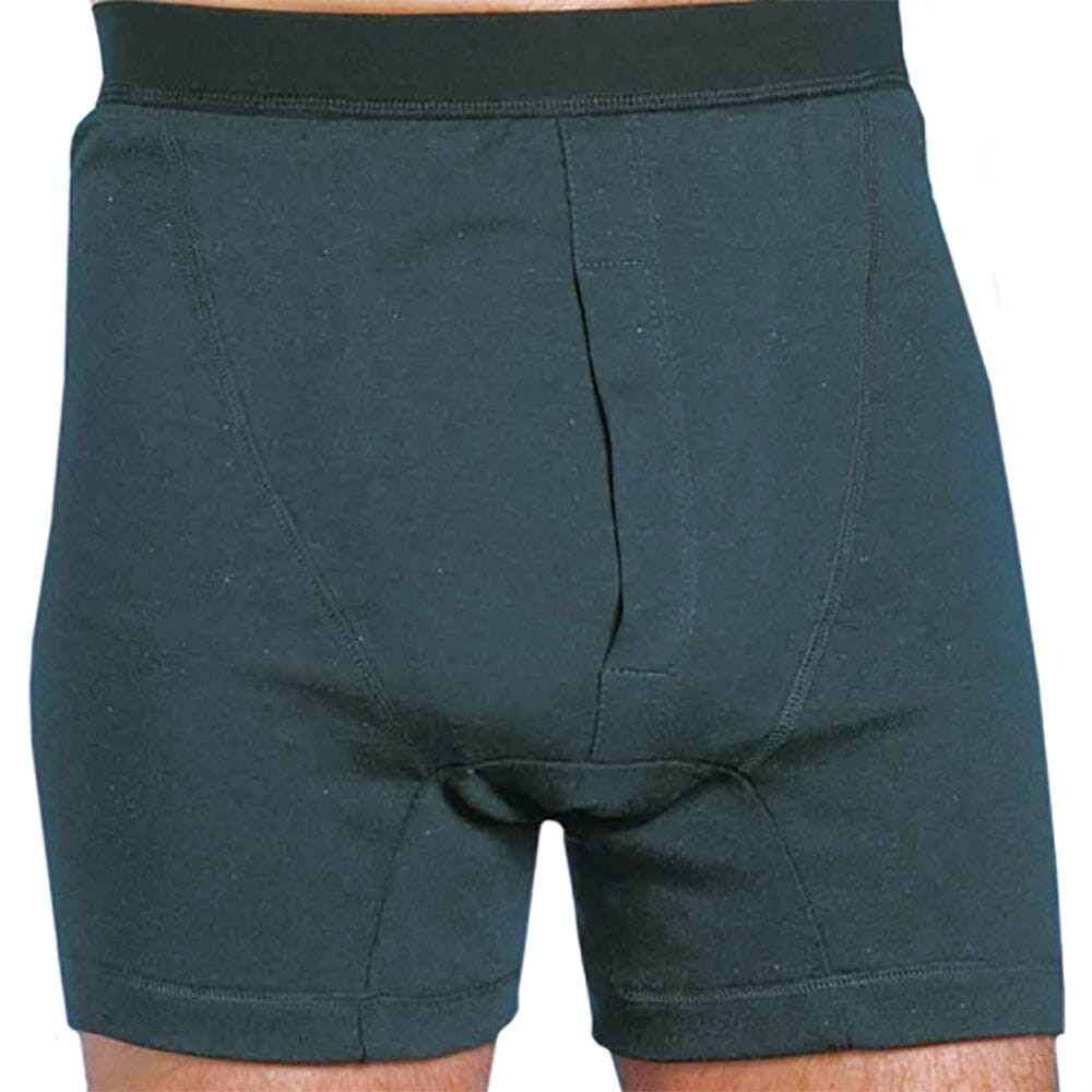 Charcoal Gray Lace Boxer Short