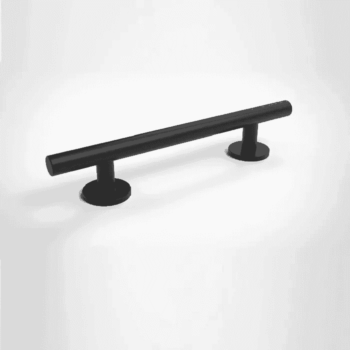 Matt Black Luxury Straight Grab Rail