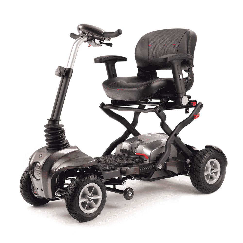 maximo folding mobility scooter bronze