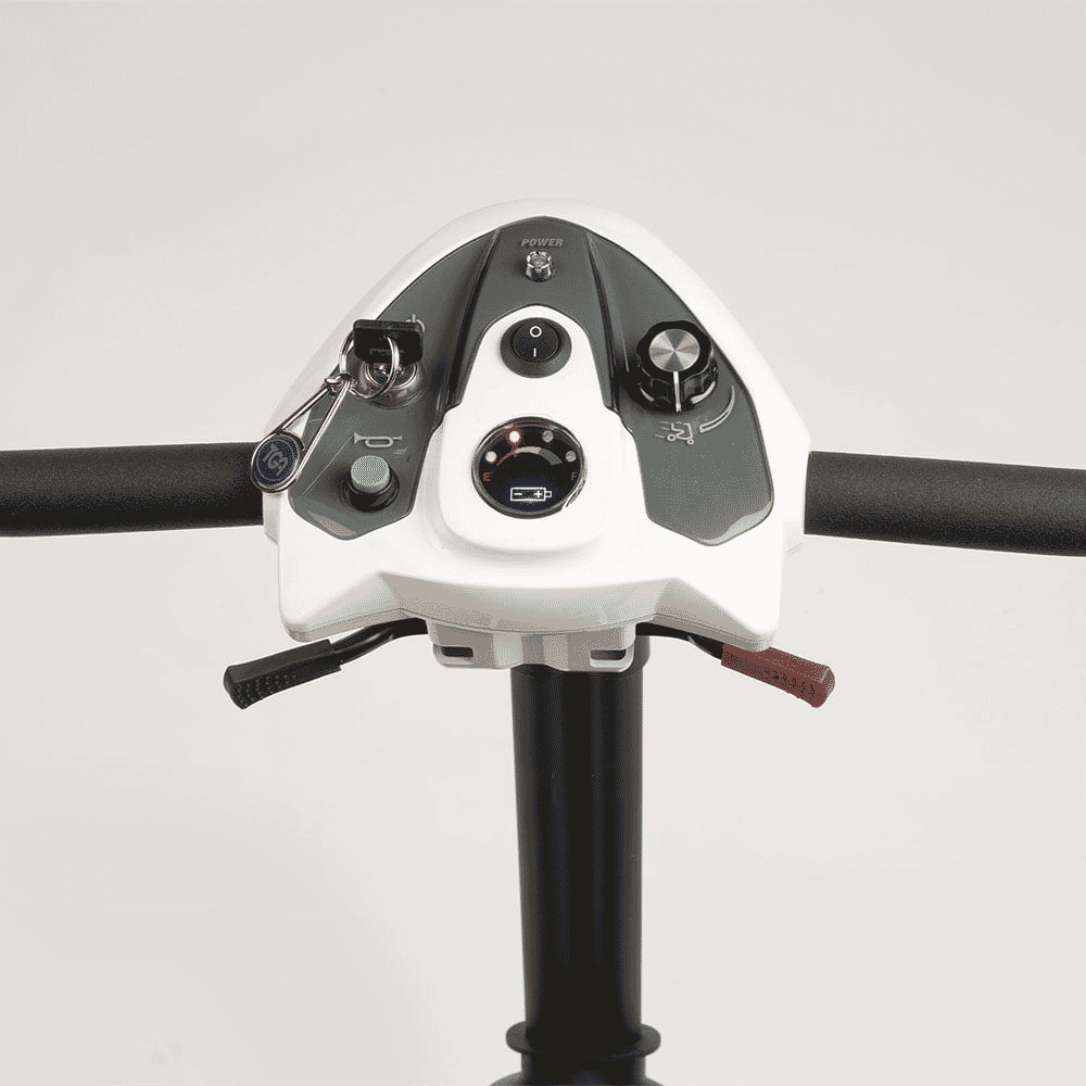 maximo folding mobility scooter tiller