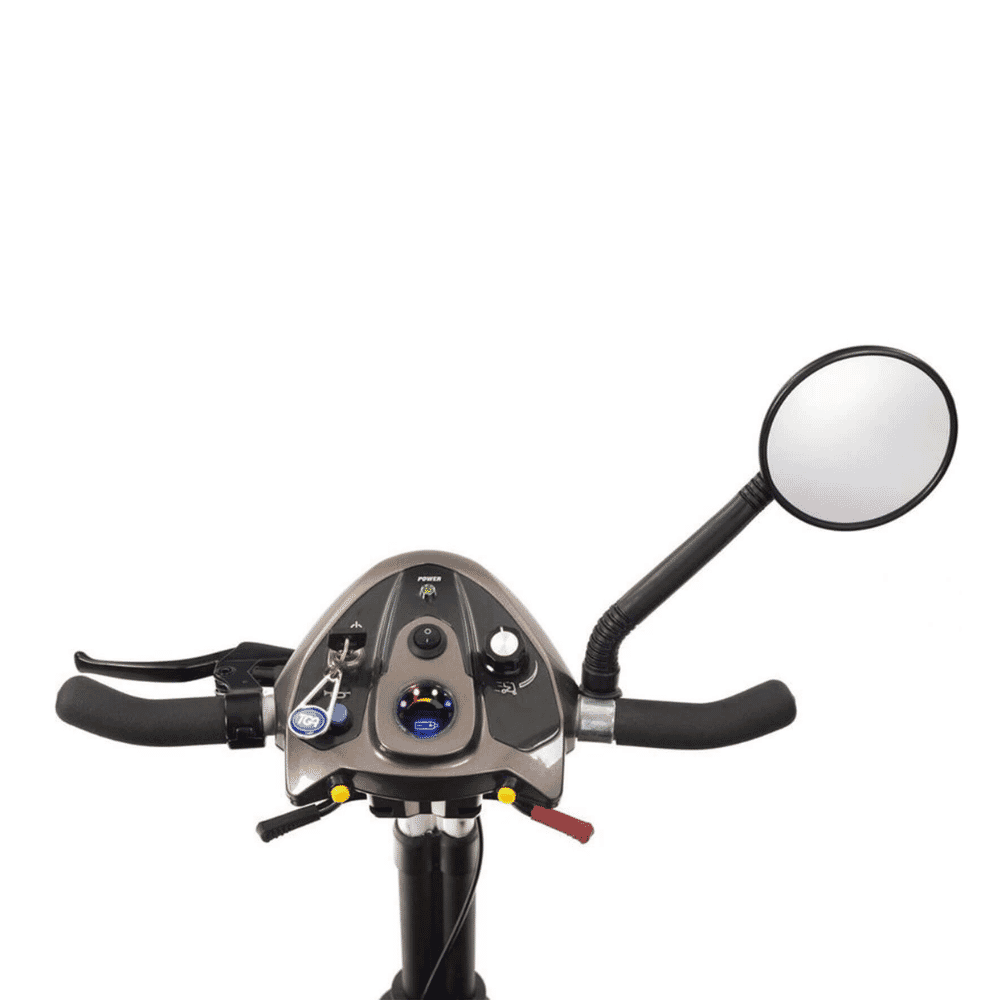 maximo plus folding mobility scooter tiller