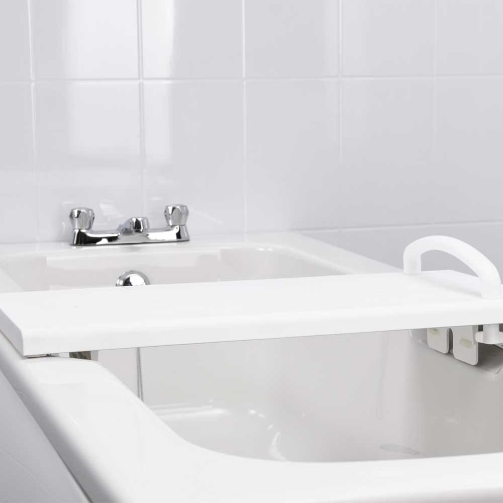 medeci adjustable width bath board in use