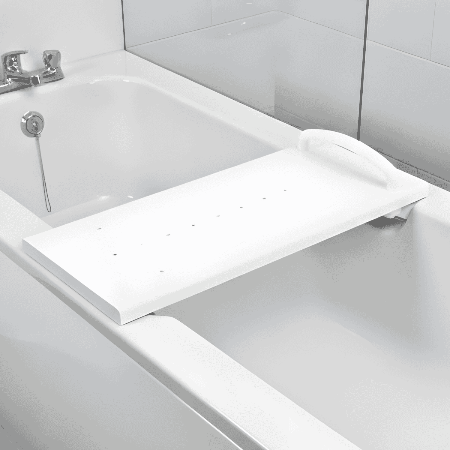 medeci adjustable width bath board lifestyle