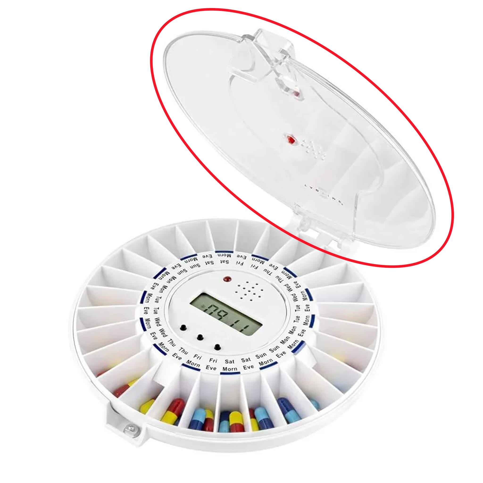 medelert accessories spare clear lid