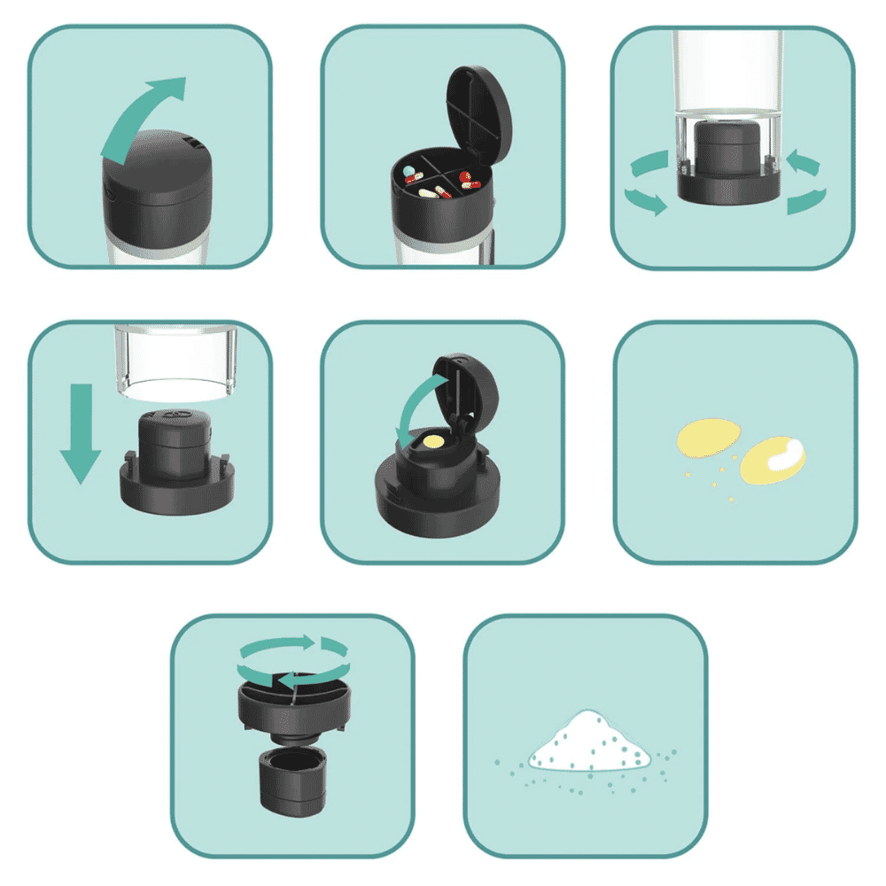 medi travel flask how to