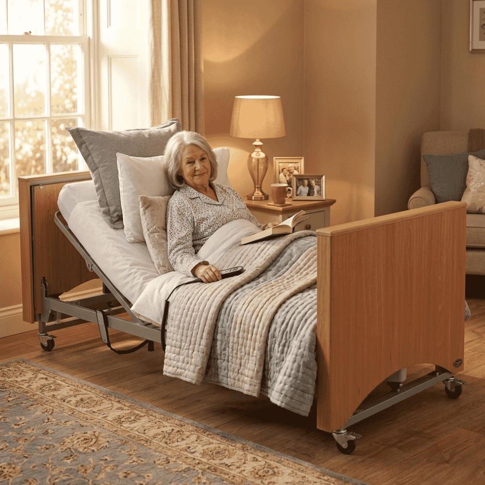 medley ergo hi lo luxury profiling bed lifestyle