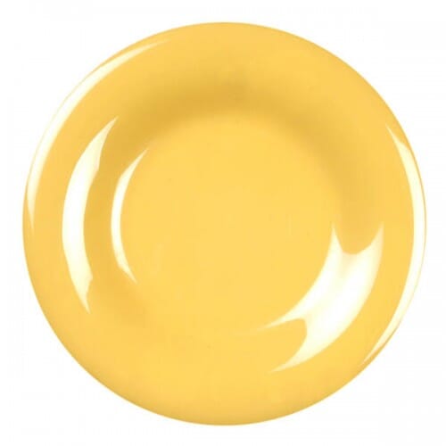 melamine shatterproof plate side plate yellow
