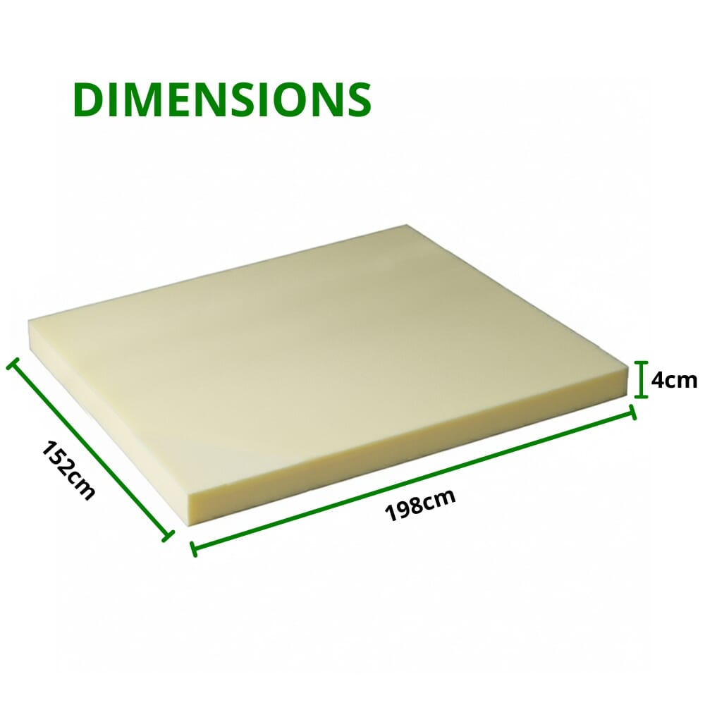 memory foam mattress topper king dimensions