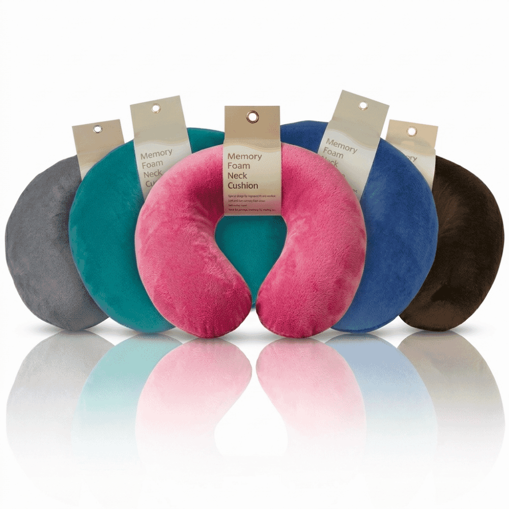 Memory Foam Travel Pillow