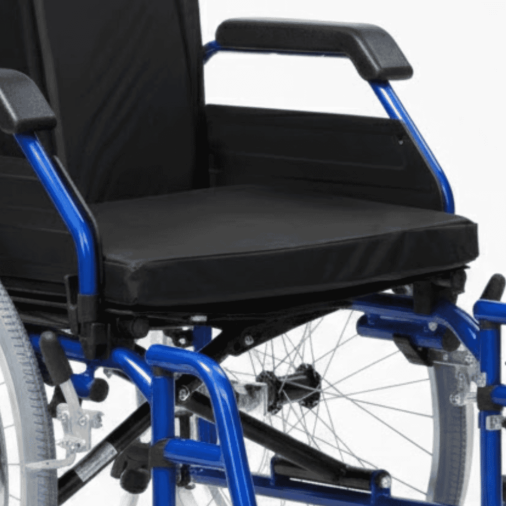 Memory Foam Wheelchair Cushion Vinyl 16 inch from Essential Aids