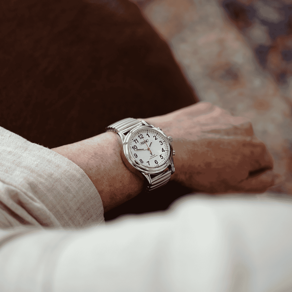 mens audio atomic watch lifestyle