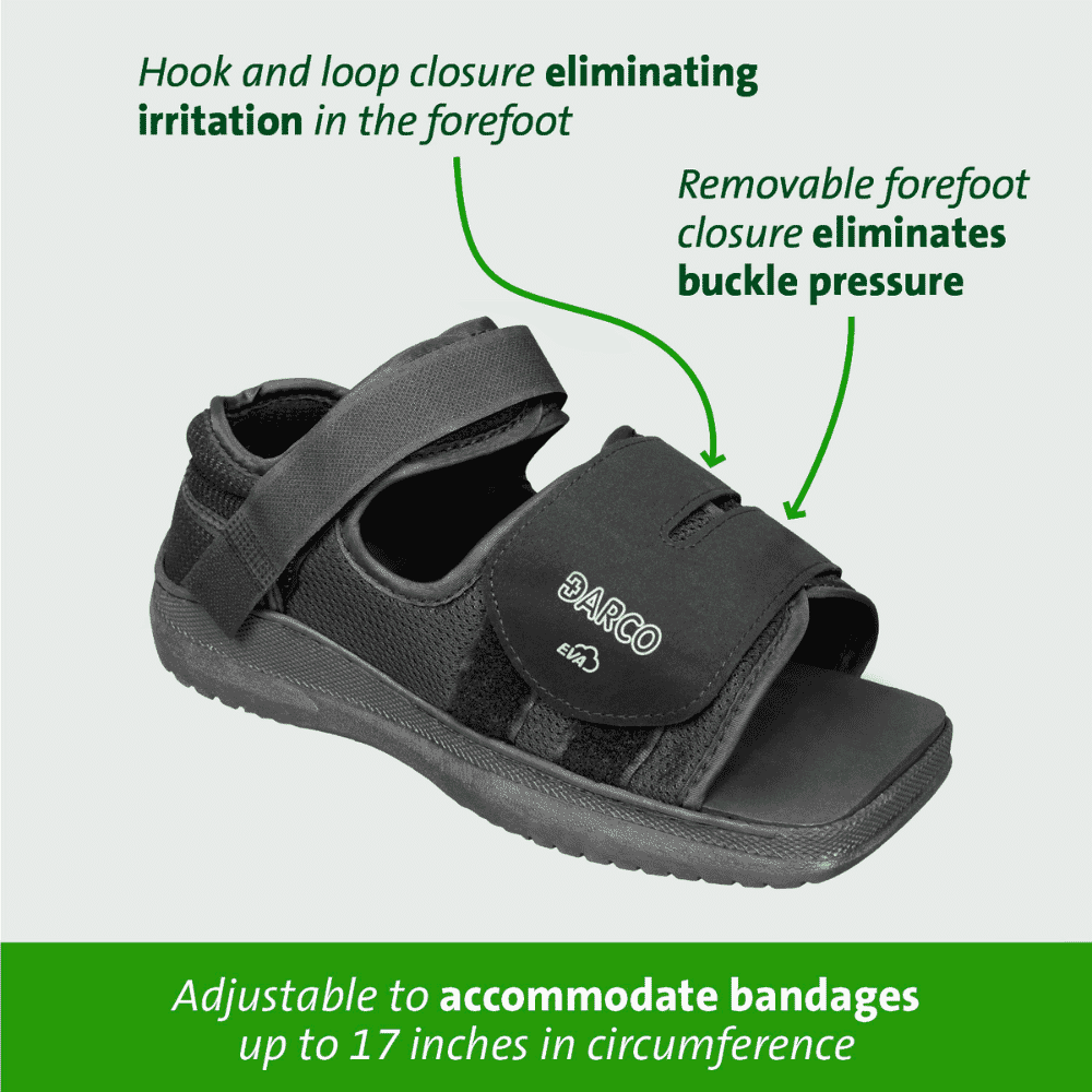 mens darco medsurg shoe features
