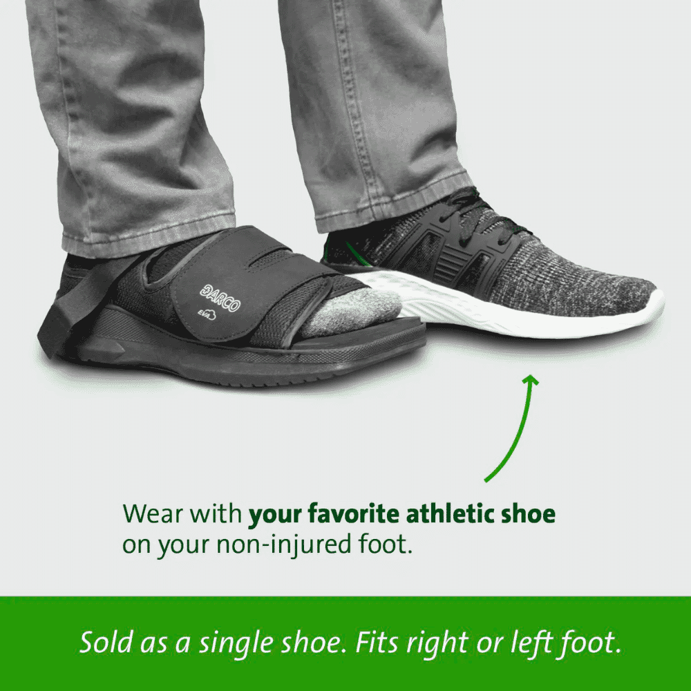 mens darco medsurg shoe in use