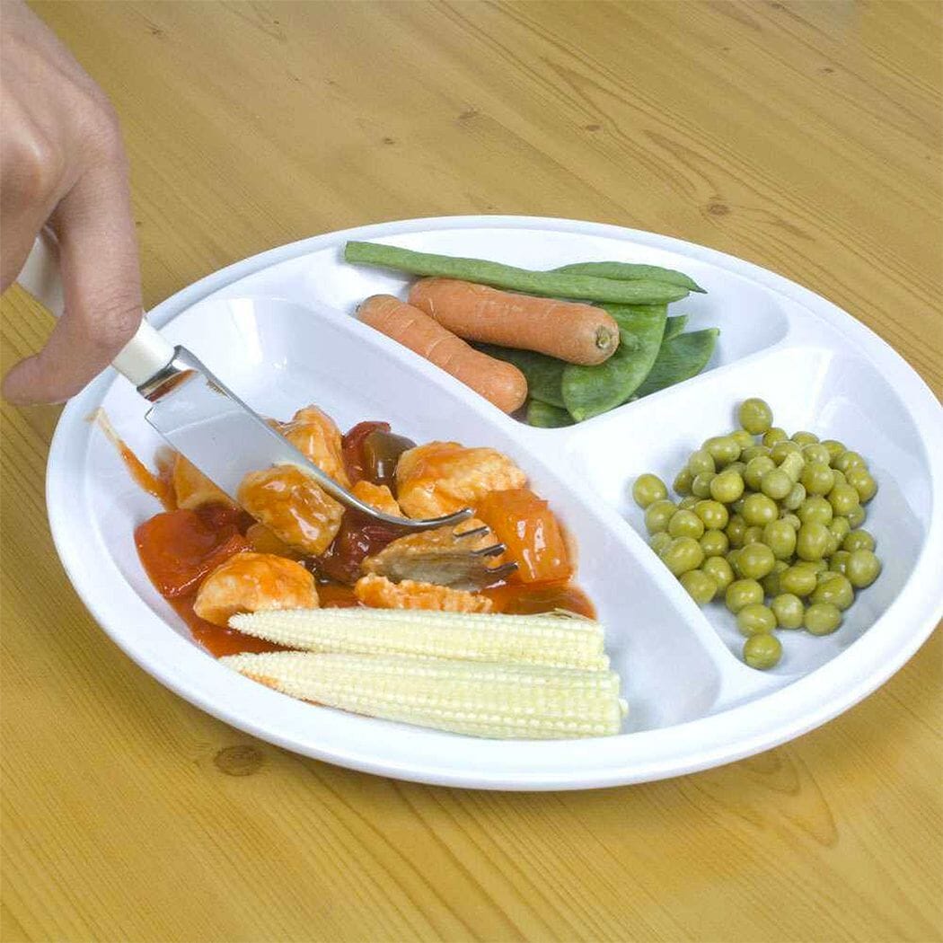 Menu Portioned Plate