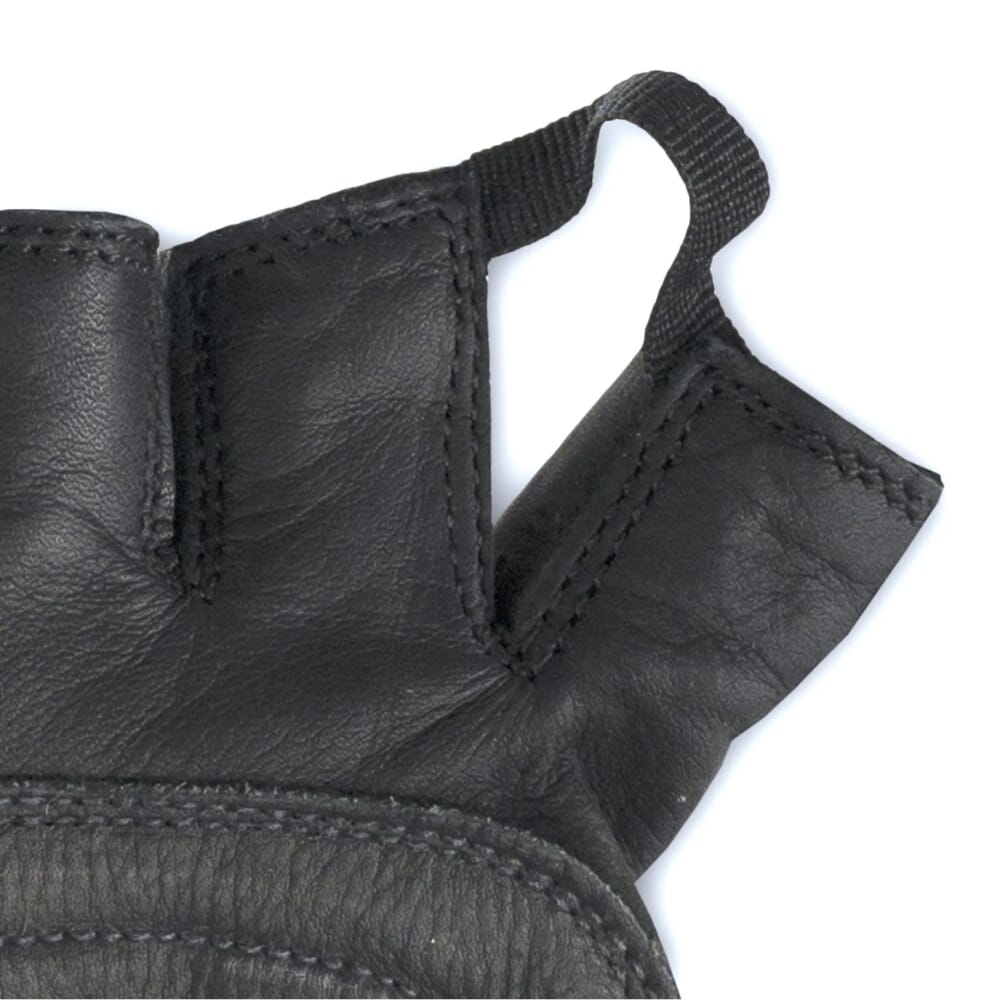 mesh back wheelchair gloves finger loops