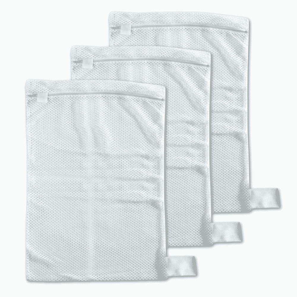 mesh laundry bag white tag 64cm x 84cm pack of 3