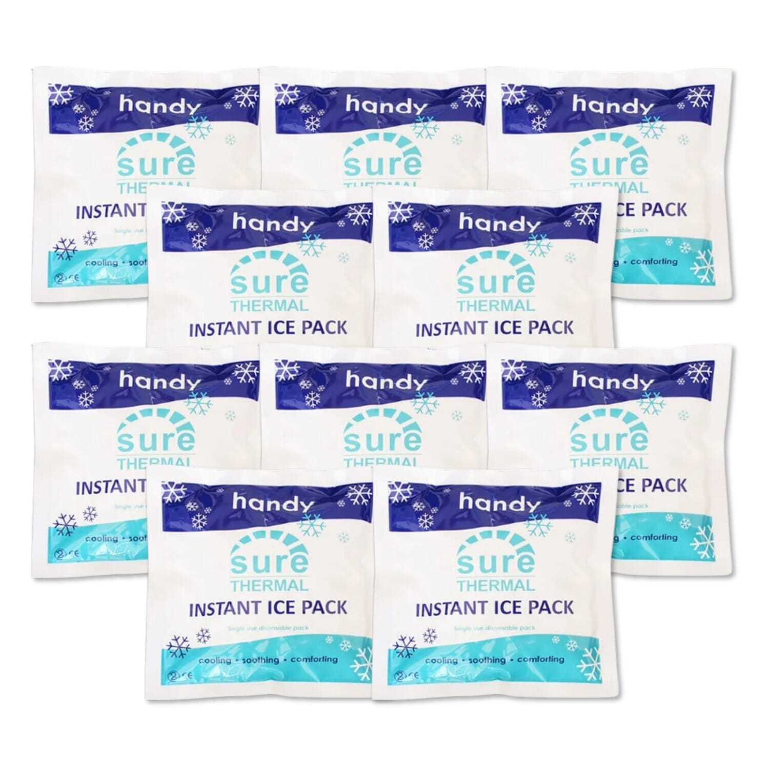 View Mini Instant Disposbale Ice Pack Pack of 10 information