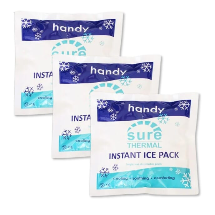 mini instant disposbale ice pack pack of 3