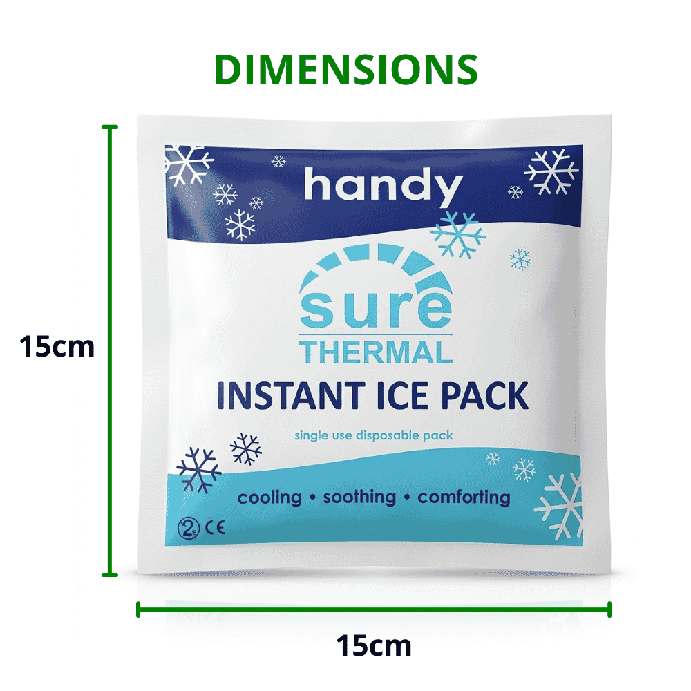 mini instant ice pack dimensions