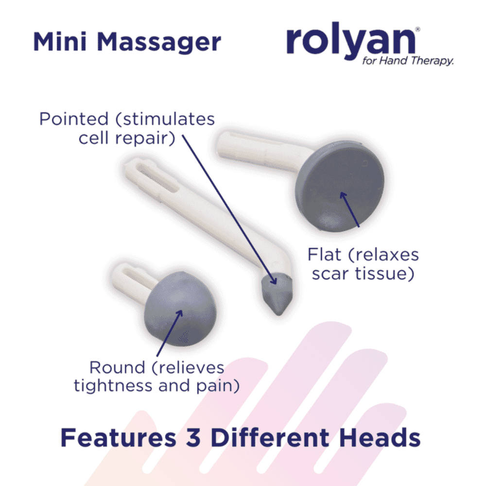 mini massager 3 different heads