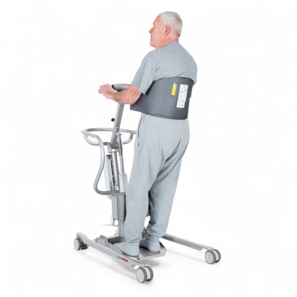 minilift160 classic stand aid in use