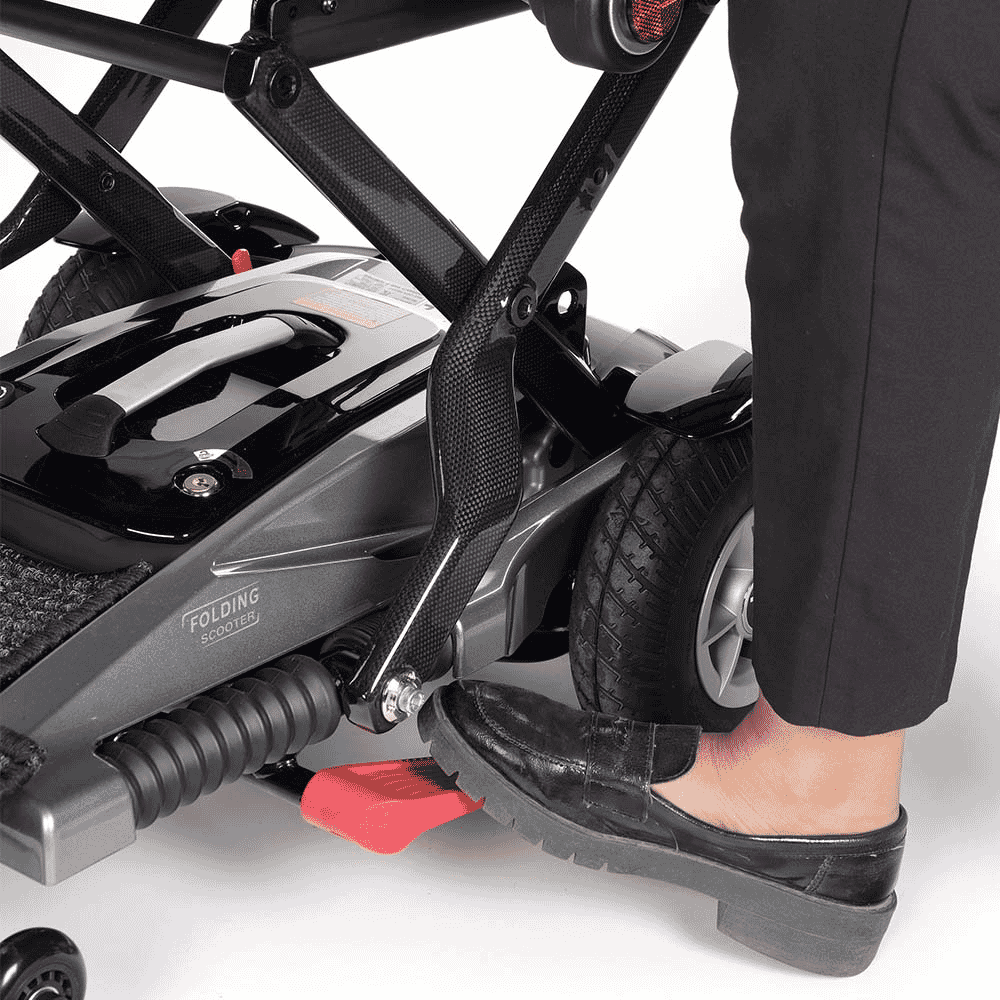 minimo autofold mobility scooter foot pedal