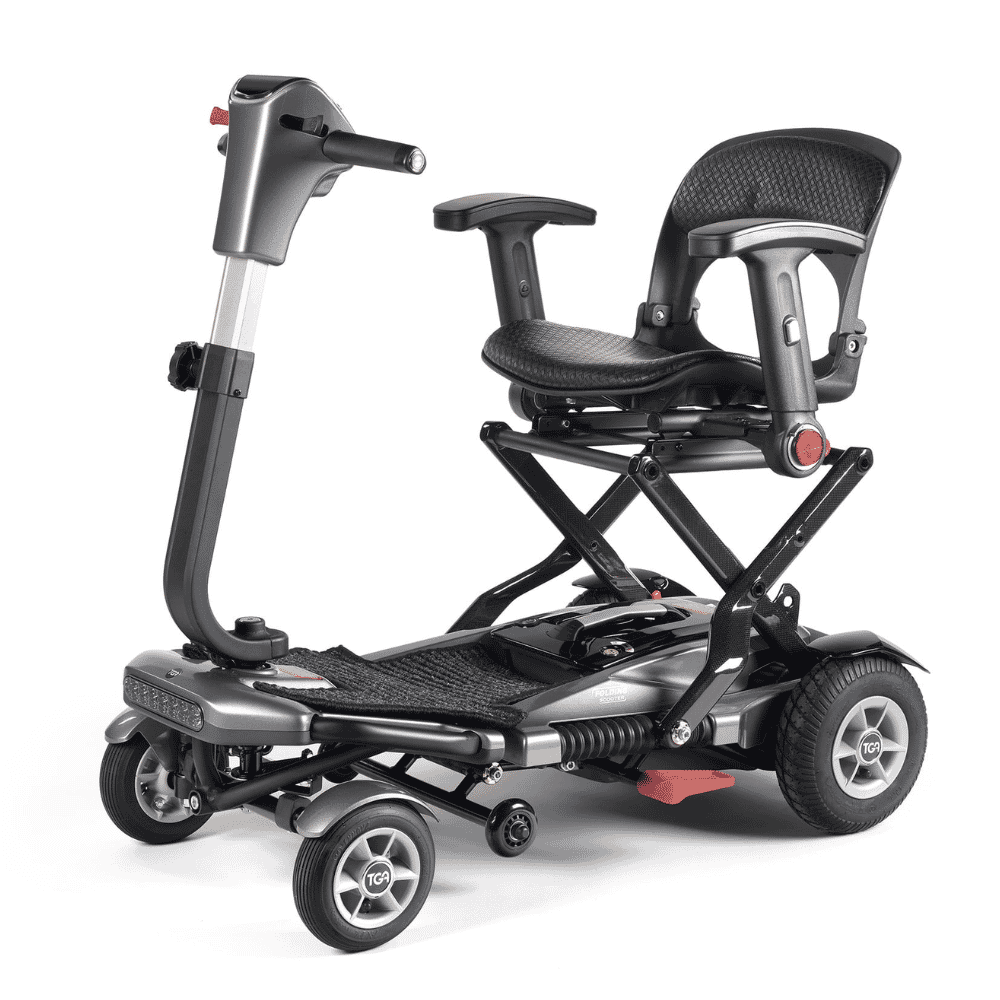 minimo autofold mobility scooter silver