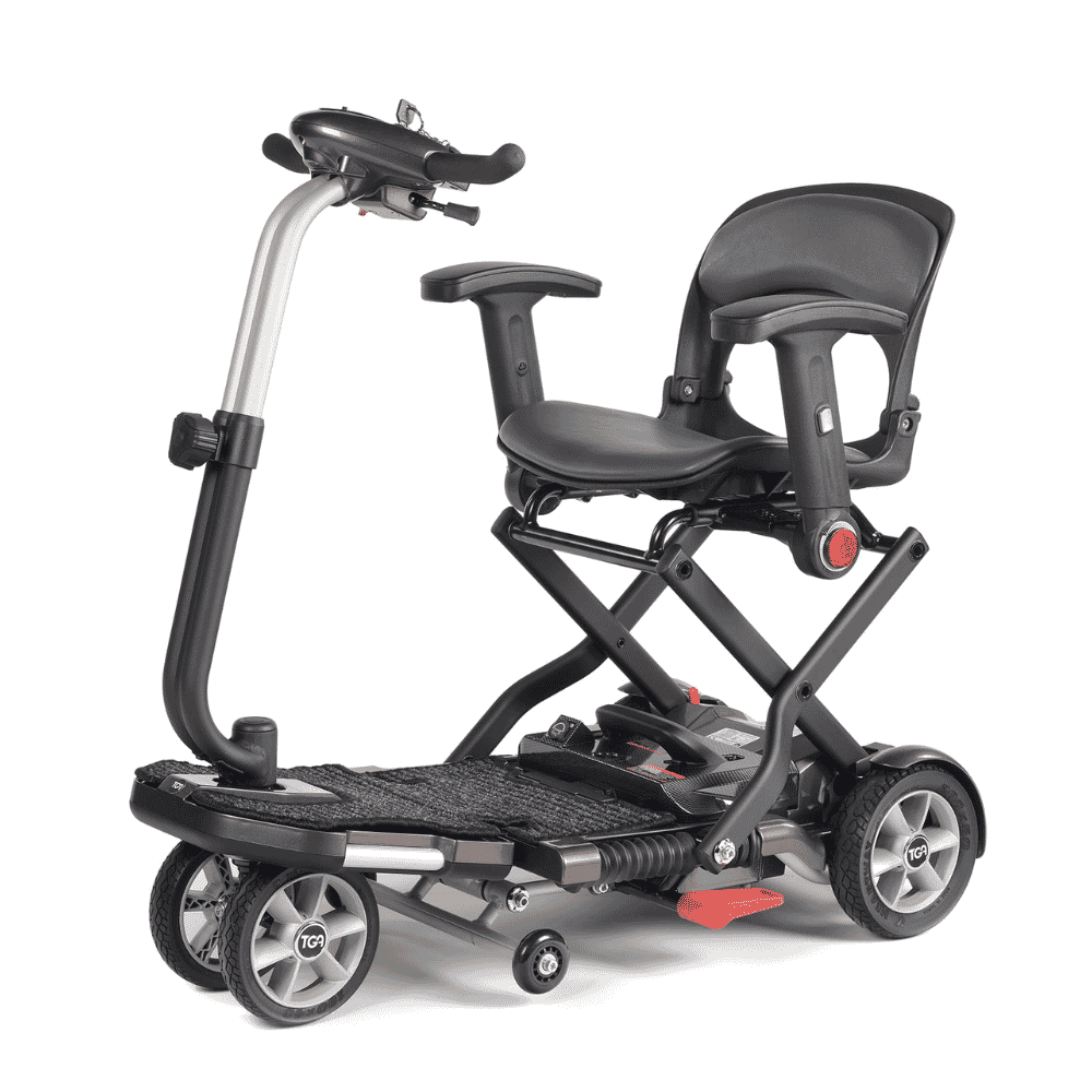 minimo folding mobility scooter bronze