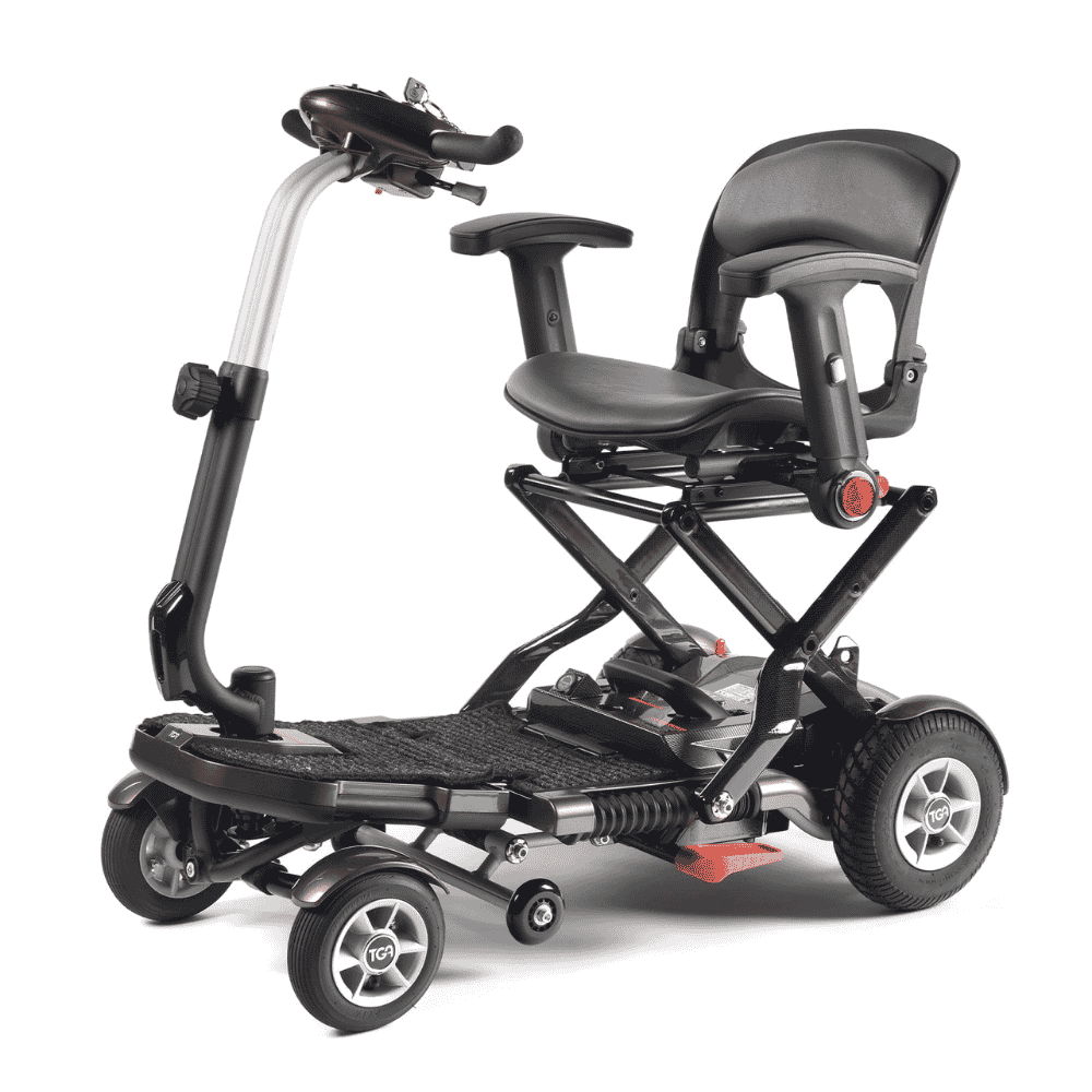 minimo plus folding mobility scooter bronze