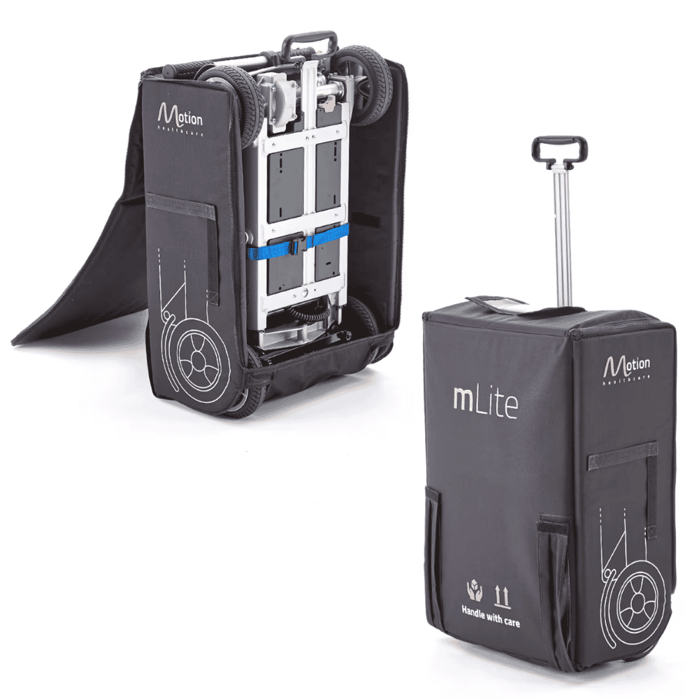 mlite travel bag scooter inside