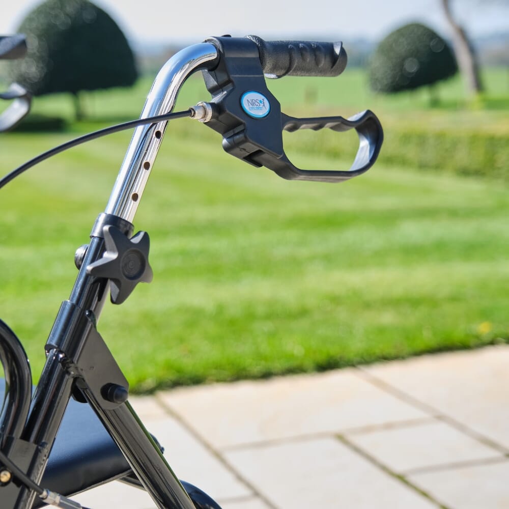 mobility care aluminium rollator brake