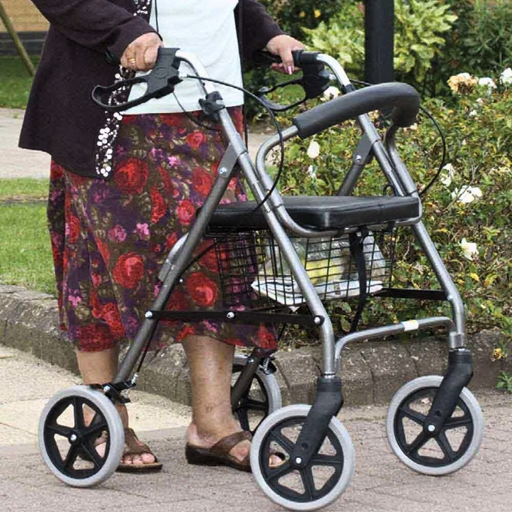 mobility care aluminium rollator lifestyle