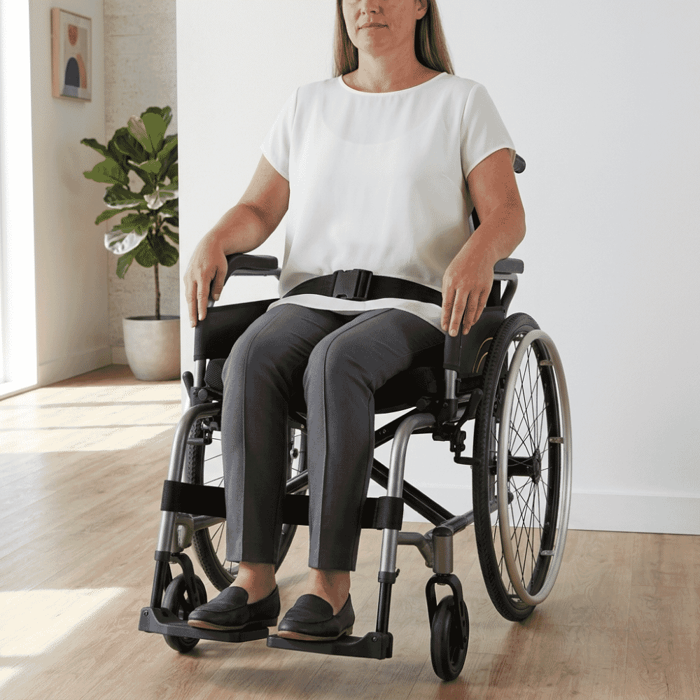 mobility lap belt lifestyle