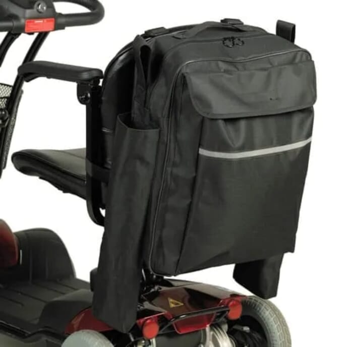 mobility scooter crutch bag