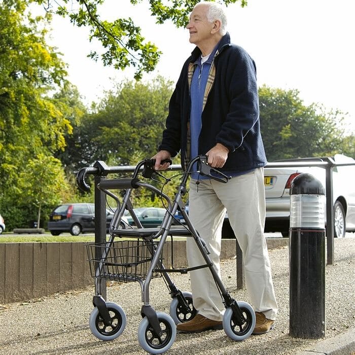View Mobility Care Heavy Duty Rollator Titanium information
