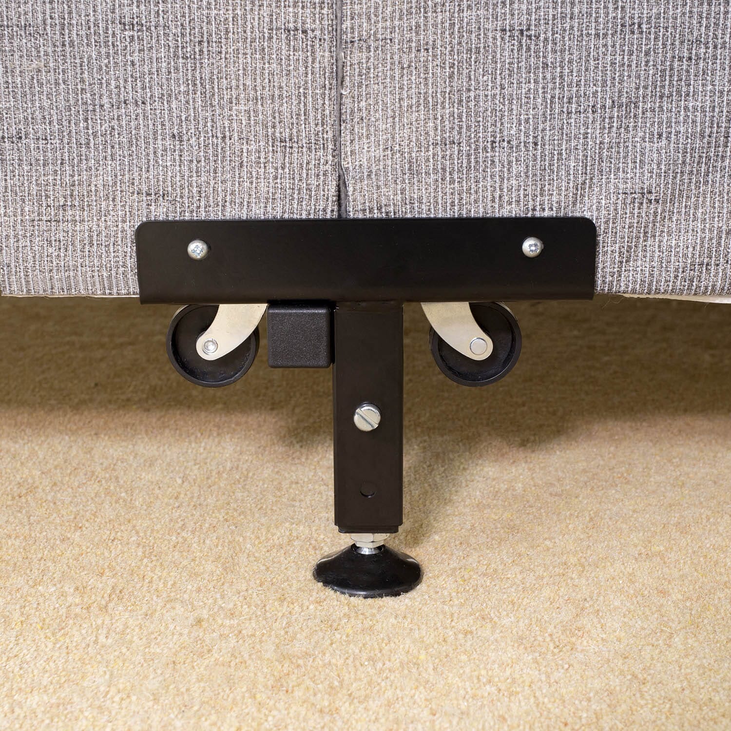 morris bed raiser with slip resistant feet fitted to centre bed