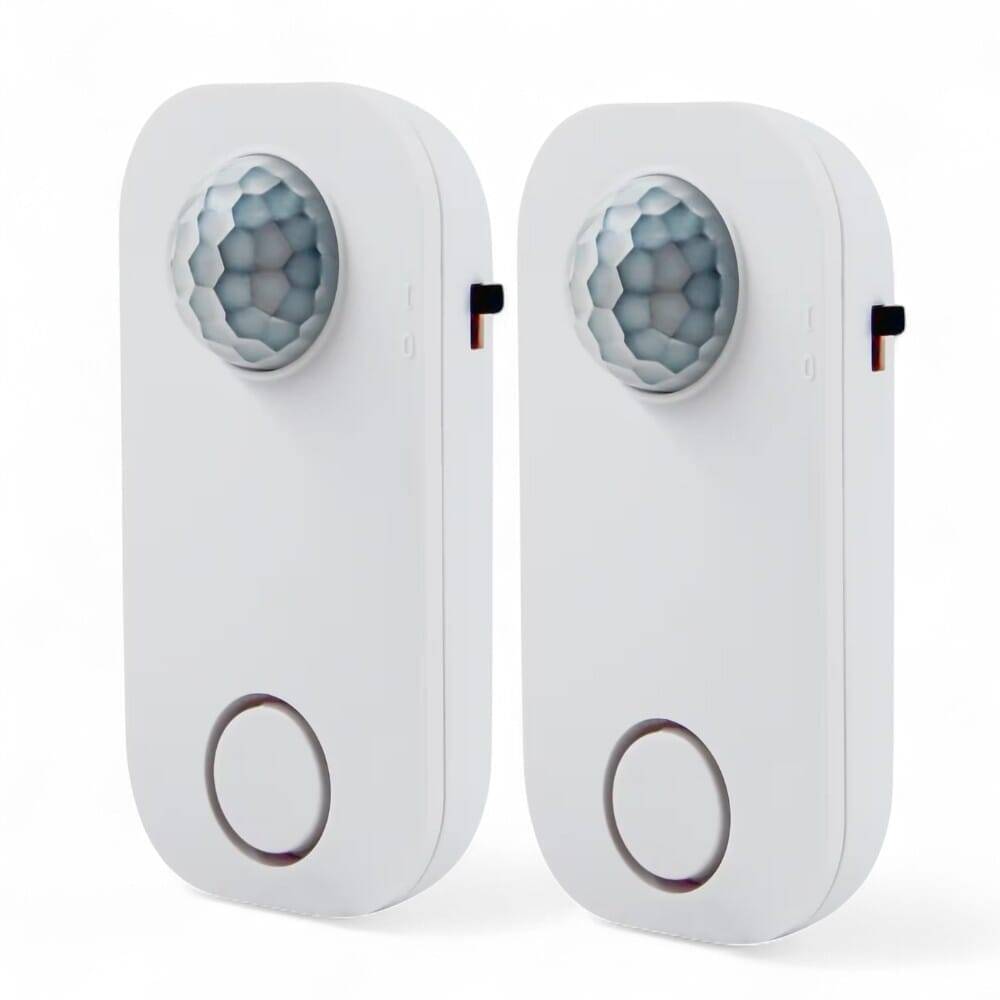 motion detector alarm pack of 2