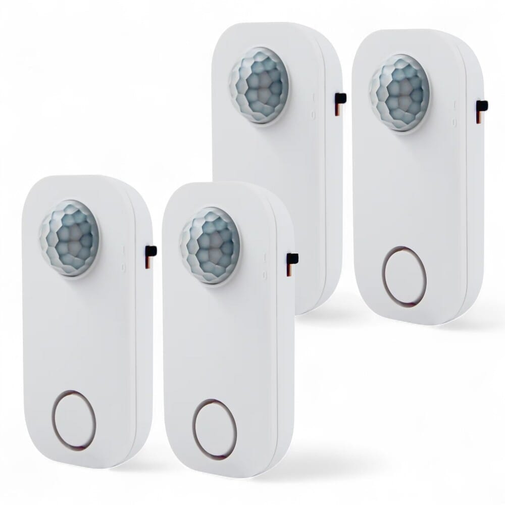 motion detector alarm pack of 4
