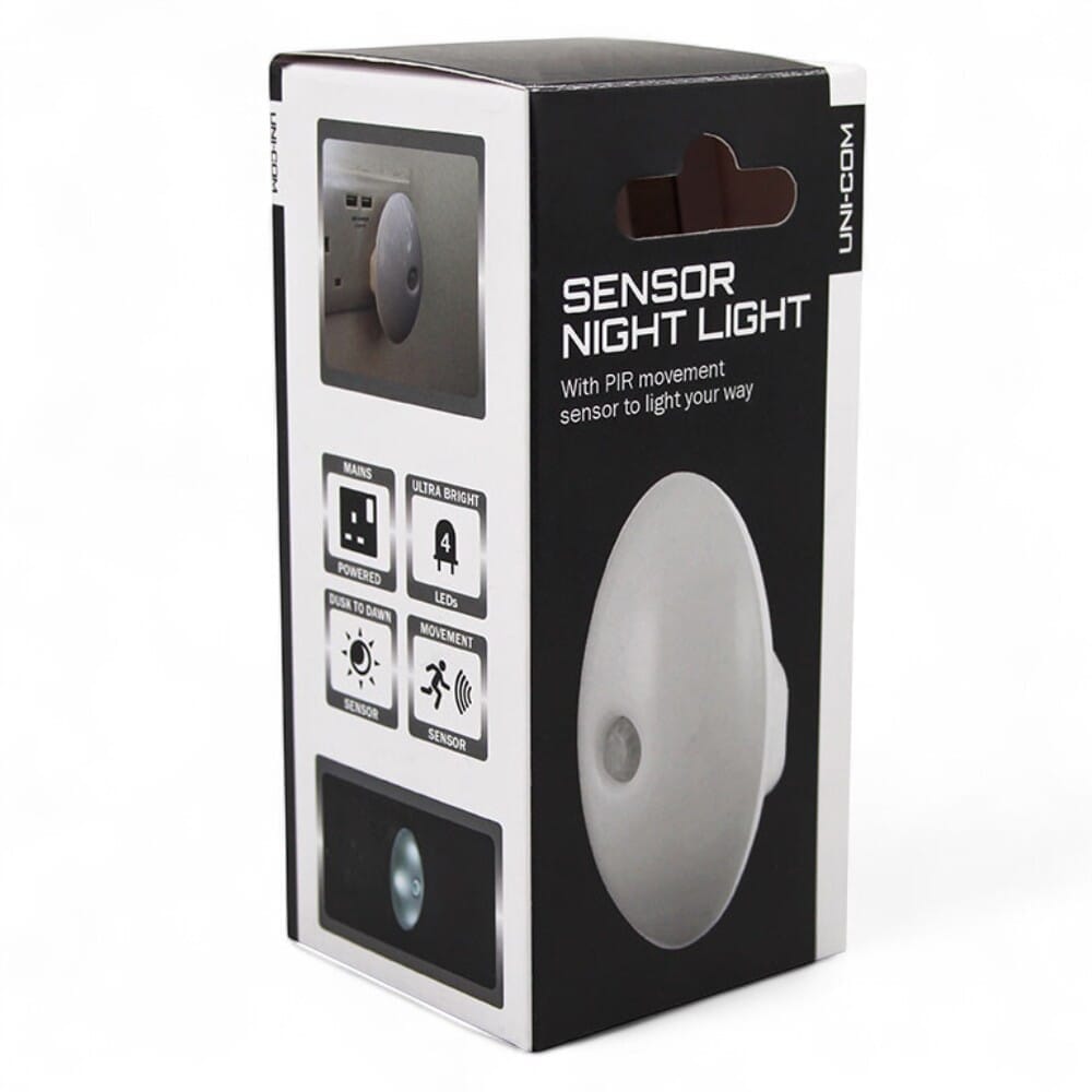 motion sensor night light box