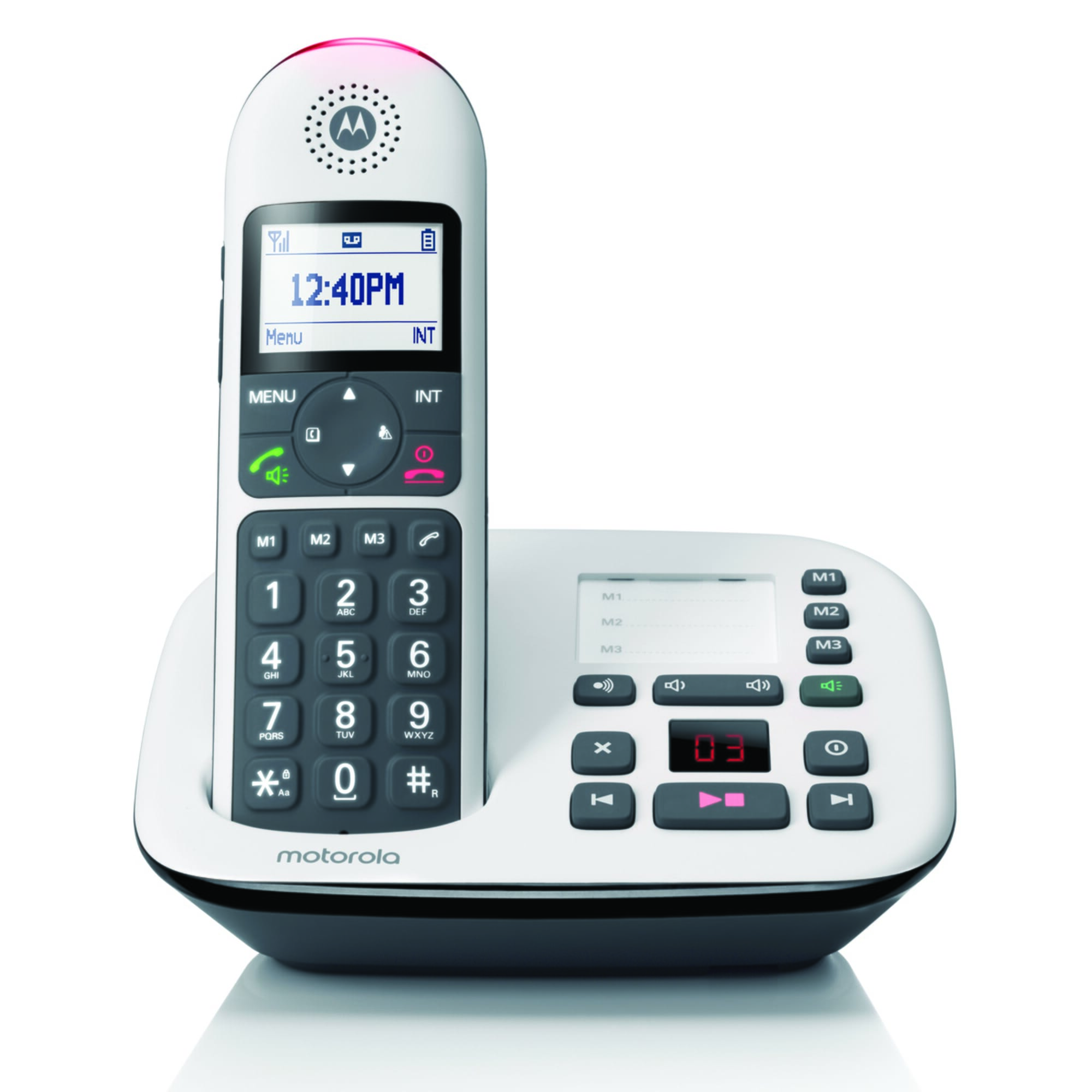 motorola cd5011 big button cordless phone 3