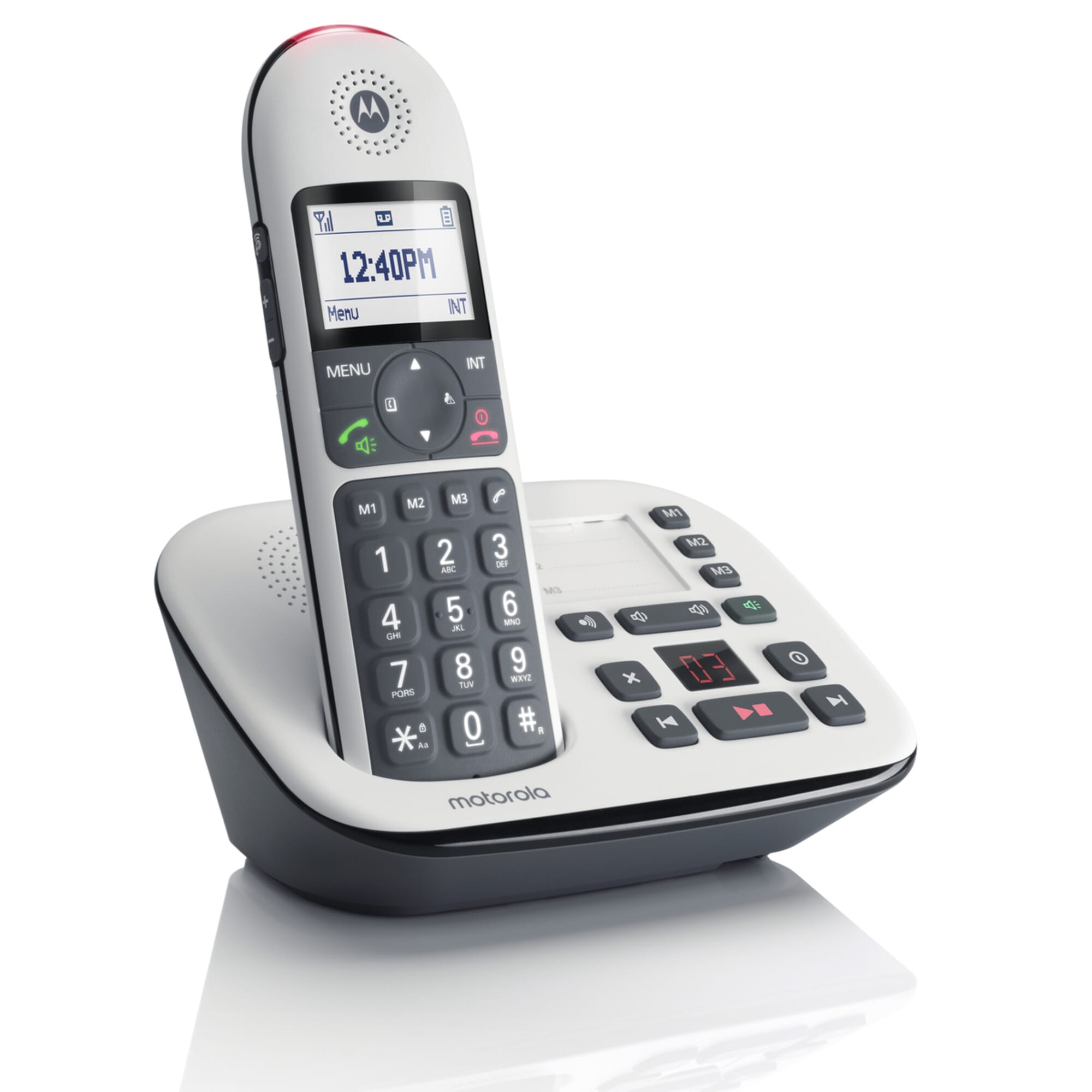 motorola cd5011 big button cordless phone 4