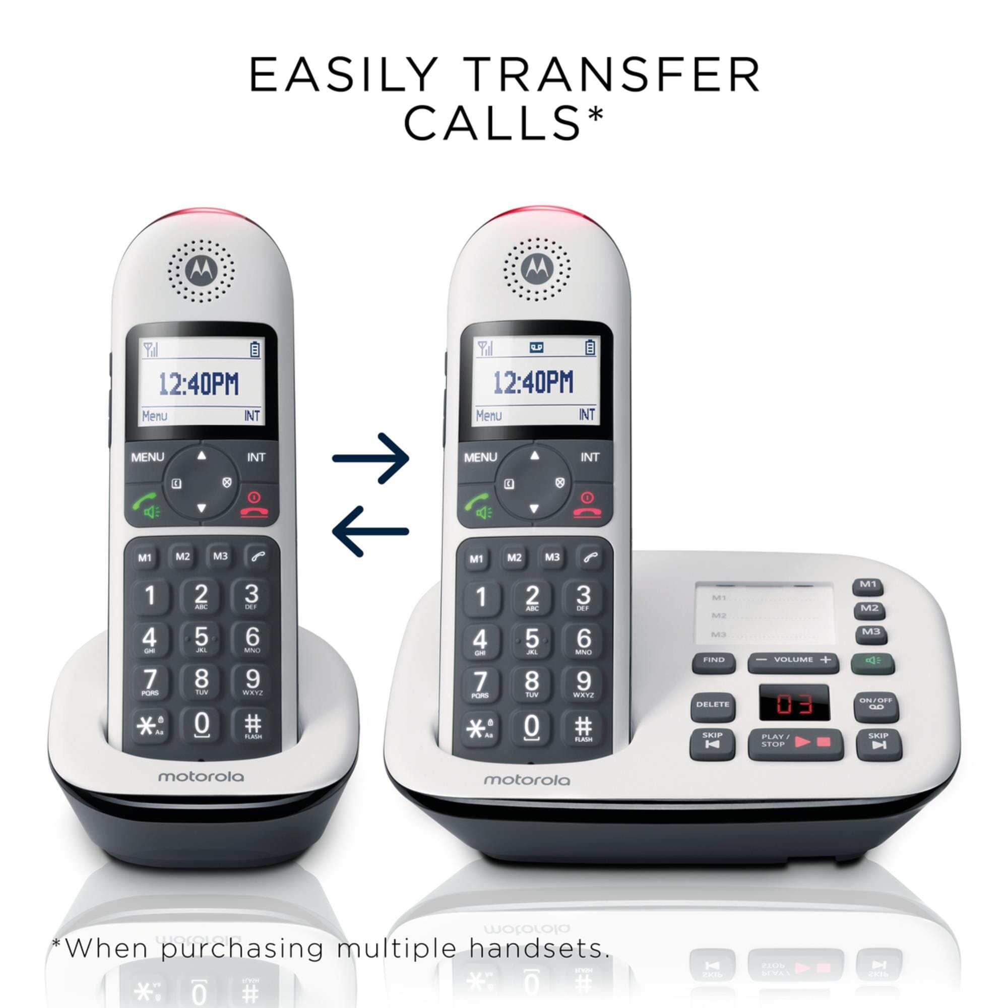 motorola cd5011 big button cordless phone 5