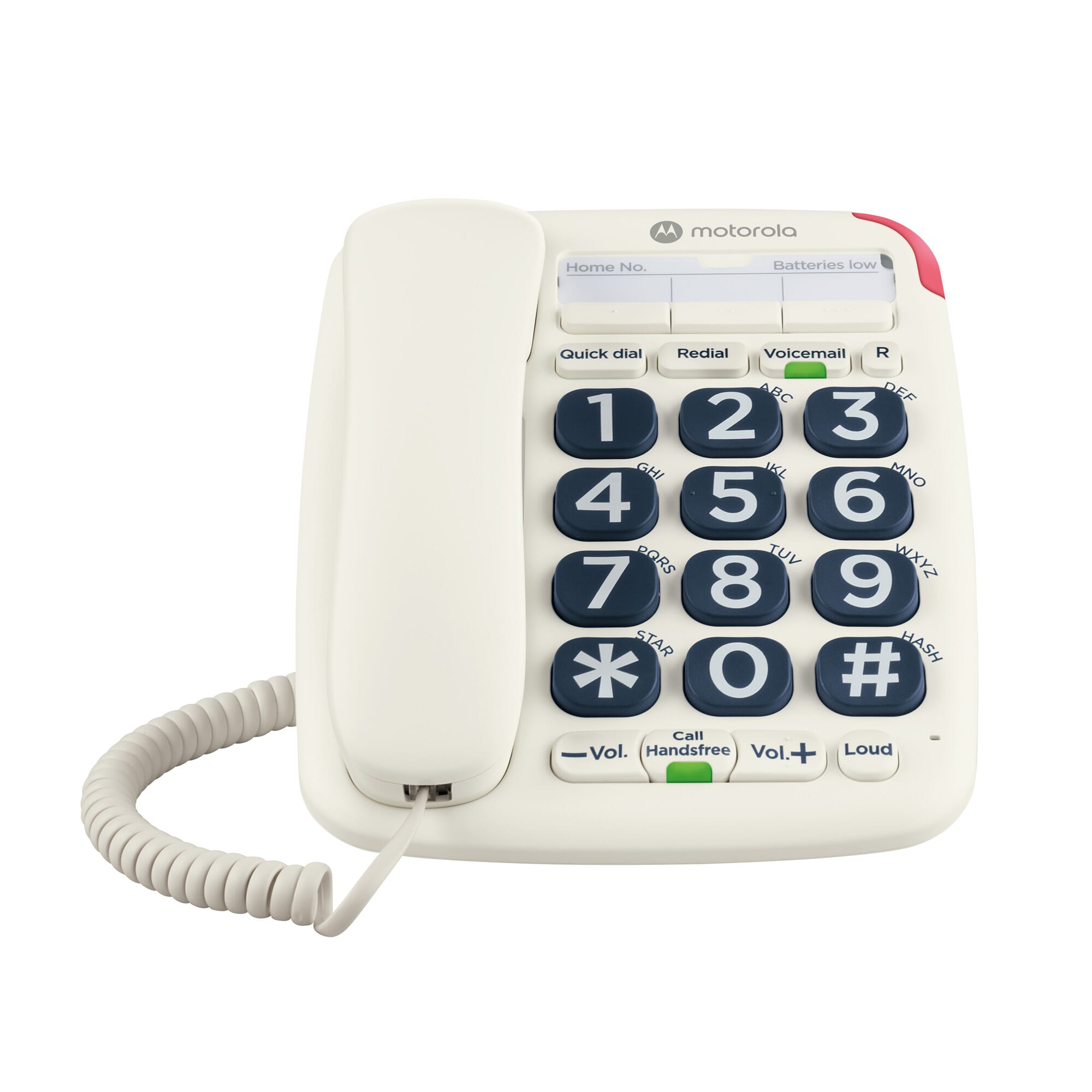 motorola ct200 large button telephone 10