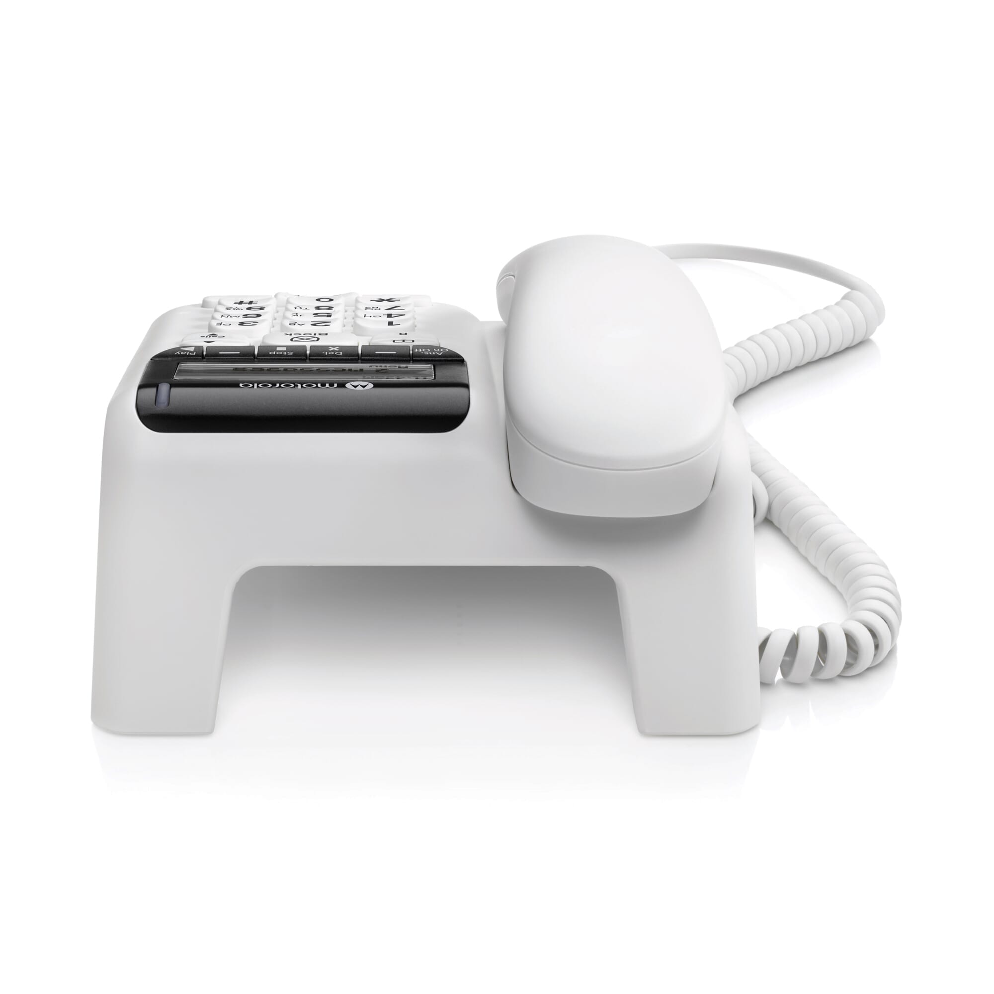 motorola ct610 large button telephone back