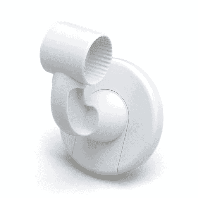 moulded fluted grab rail system t piece