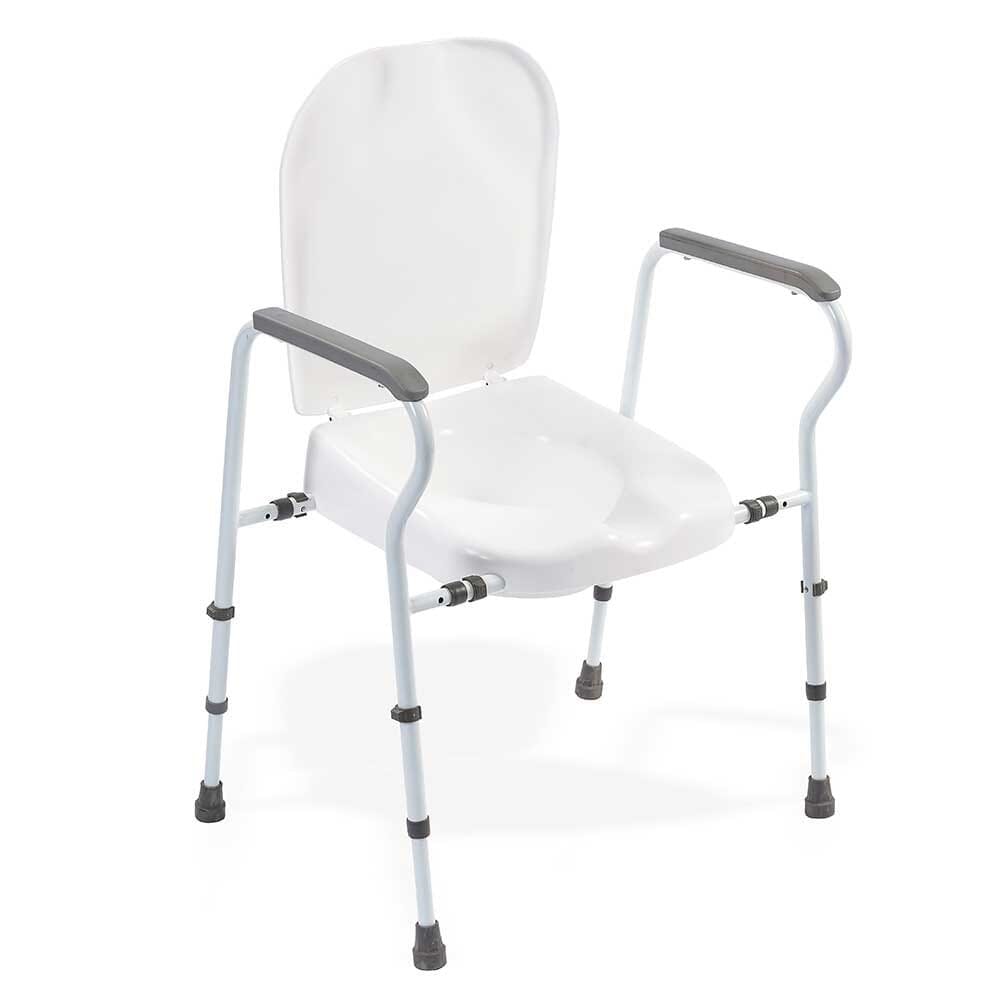 mowbray lite plus toilet frame seat 2