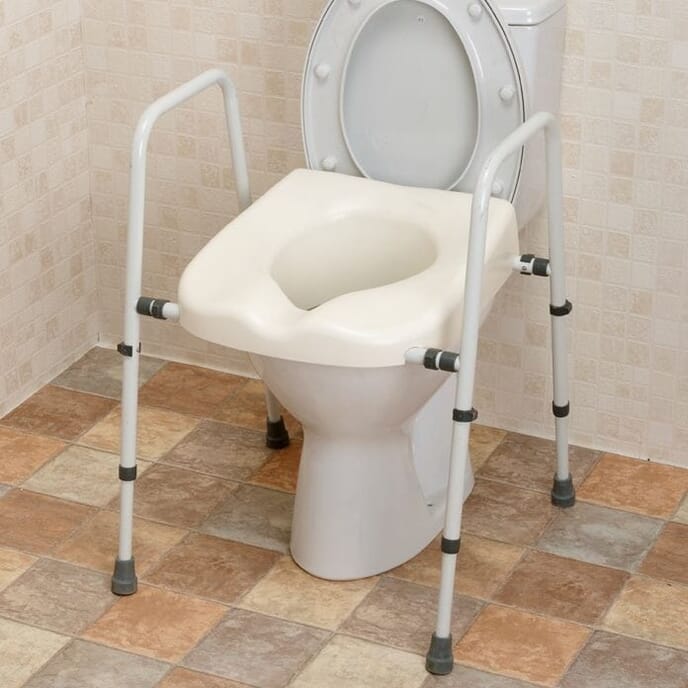 mowbray lite toilet seat frame width adjustable