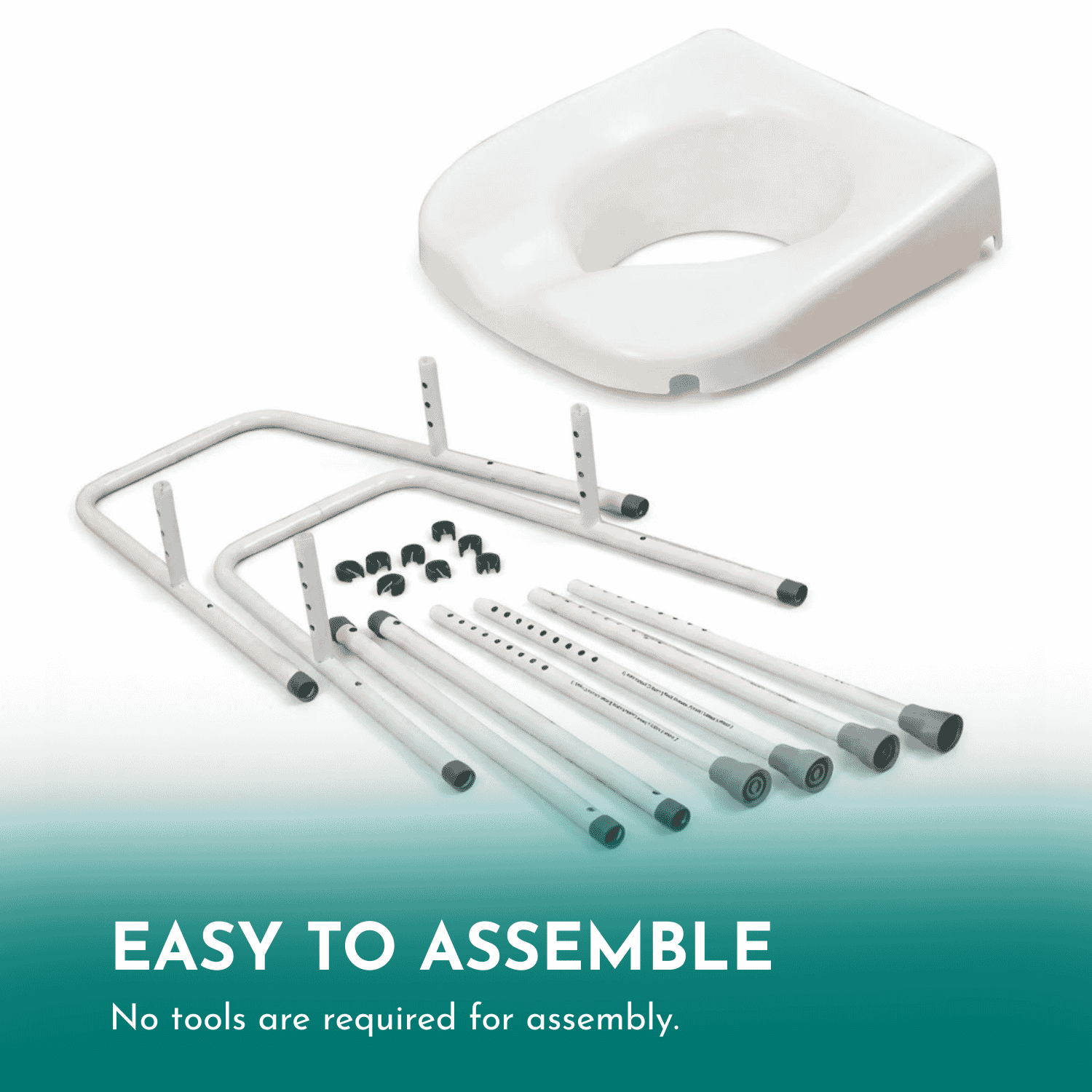 mowbray toilet frame and seat easy to assemble