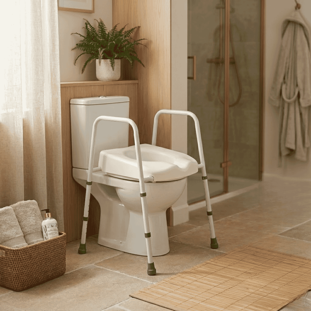 mowbray toilet seat and frame lifestyle