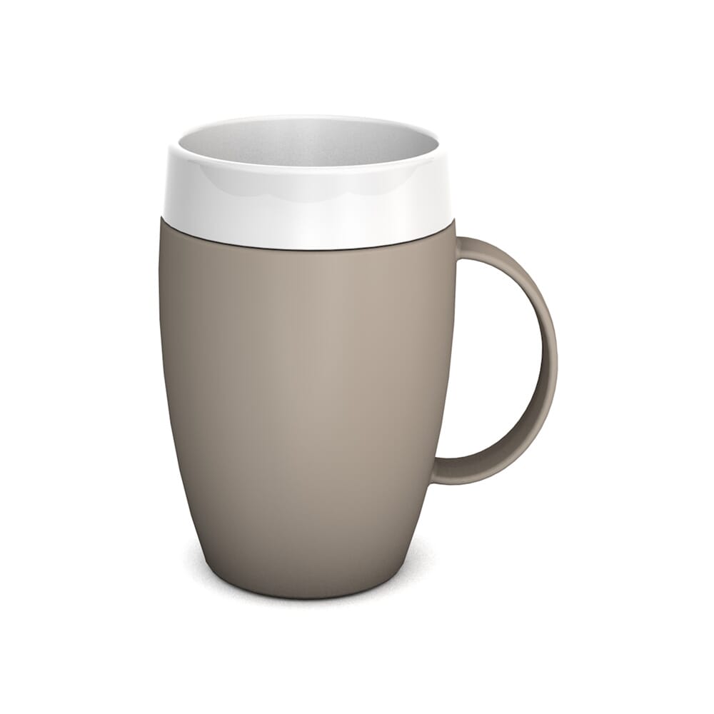 mug with internal cone linen
